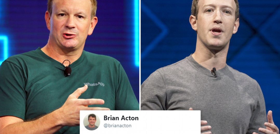 برايان أكتون مؤسس واتساب مُصرّ على وجوب حذف فيسبوك 1