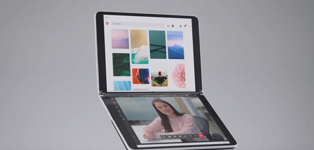 تقدم Microsoft طلب براءة اختراع لآلية طي Surface Neo و Duo