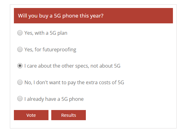 هل ستشتري هاتف 5G هذا العام 2020 ؟ 2
