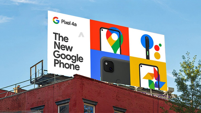 تكشف Google عن سعر Pixel 4a على لوحة إعلانية 3