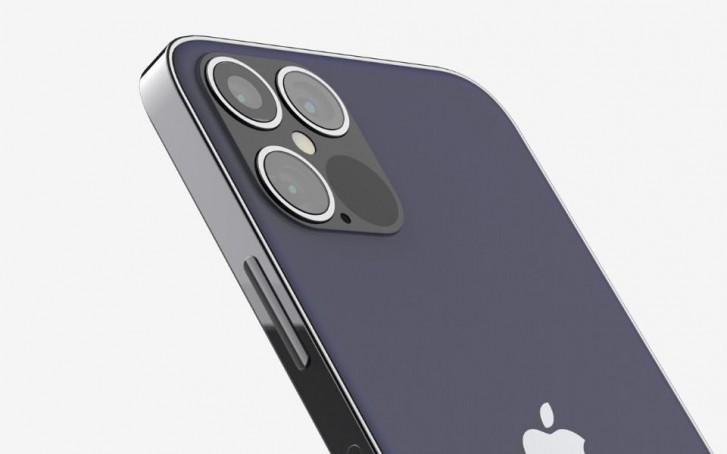 يحتوي هاتف 2020 iPhone Pro على جانب مسطح ومتغير شاشة أكبر 2