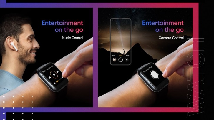 تم الكشف عن تصميم وميزات ساعه Realme Watch 1