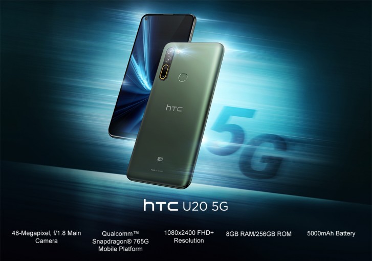 هاتف HTC U20 5G