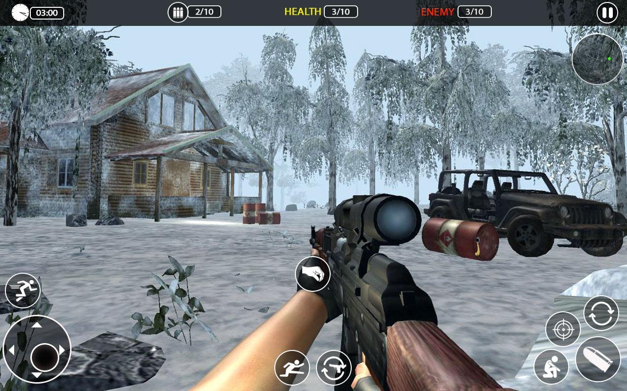 مميزات لعبة القناص Sniper 3D للأندرويد